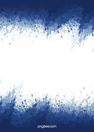 Vector Blue Ink Watercolor Background
