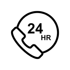 24 Hour Room Service Icon Of Line Style - Available In Svg, Png, Eps, Ai &Amp;  Icon Fonts