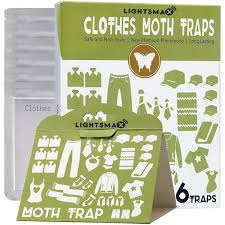 lightsmax cloth moth trap 6 pack