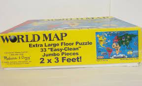 large floor puzzle 33pc 2x3 feet