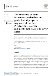 The Influence Of Delta Formation Mechanism On Geotechnical