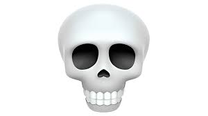 Skull Emoji - what it means and how to use it. Skeleton ...
