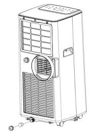 7k btu 2 0kw portable air conditioner