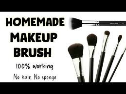 diy makeup brush