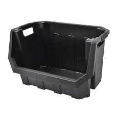 Utility large stackable plastic bins. Tactix Heavy Duty Multi Purpose Stackable Storage Bin Bunnings Australia