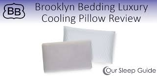 luxury cooling pillow by brooklyn