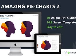 Amazing Pie Charts 2 Free Presentation Template