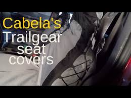 Cabela S Trailgear Seat Cover Quality