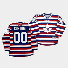 A canadiens jersey is the ultimate thing to sport when it's time to band together for your canadiens. Montreal Canadiens Custom Centennial 100th Anniversary Celebration Red Royal Retro Jersey