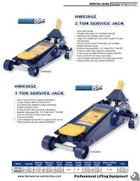 hw93652 3 ton service jack hw93652 3