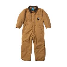 Buy Youth Softstone Duck Insul Coverall Berne Apparel