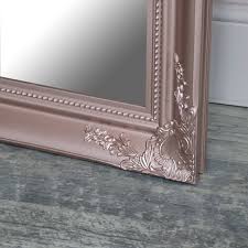 Large Rose Gold Pink Ornate Wall Floor