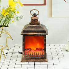 Led Fireplace Lamp Fireplace Lantern