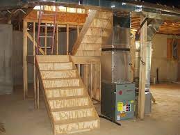 basement stairs stair remodel