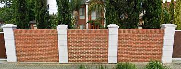 How To Build A Brick Fence In A Simple Way
