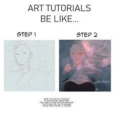 You can learn them in this article. Art Tutorials Be Like Restofthefuckingowl