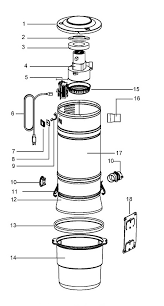 beam by electrolux sc275c parts diagram