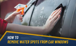 Remove Water Spots From Car Windows