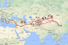 exploring the silk road where did it