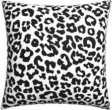 leopard throw pillow cover 18x18 inch