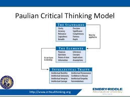 Critical thinking  attributes of