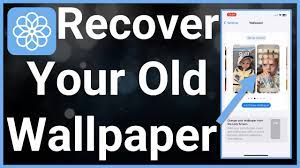 how to get back old wallpaper on iphone