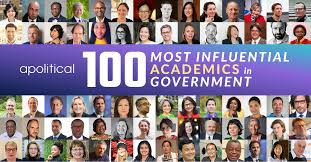 most influential academics in government