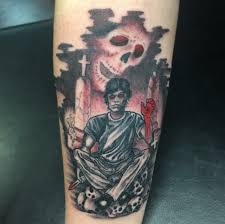 My only issue with the #ahs1984 premiere is how perfect richard ramirez's teeth were #murderino pic.twitter.com/pzz7xgxpl9. Richard Ramirez Tattoo Portrait Tattoo Tattoos Skull Tattoo