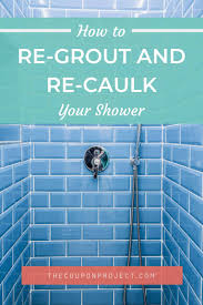 how i re grouted my shower for under