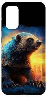 Amazon.com: Galaxy S20 Anime honey badger sunset realistic fantasy animal  art Case : Cell Phones & Accessories