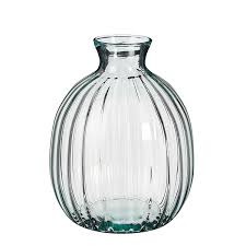 Recycled Glass Bud Vase 10 X 9