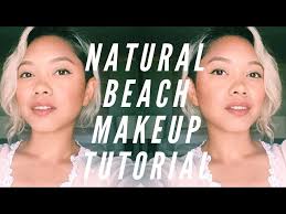natural beach makeup tutorial