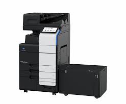 The bizhub c550 comes standard with printing, copying, scanning, and internet faxing capabilities. Bizhub C550i Konica Minolta