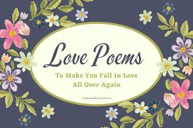 40 love poems to make you fall in love