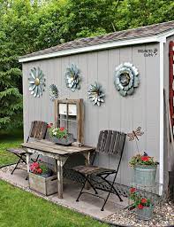 Outdoor Garden Decor Shed Landscaping