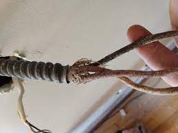 How to inspect & evaluate problems in old house electrical system & electrical wiring, how to inspect & repair or improve electrical grounding in older homes how to detect & repair improper electrical outlet polarity. What Are These Cloth Covered Wires Home Improvement Stack Exchange