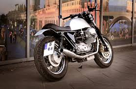 moto guzzi custom by urban motor