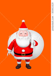 Santa Claus Character Vertical Screen