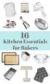 16 essential kitchen tools for bakers