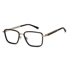 black gold full rim rectangle