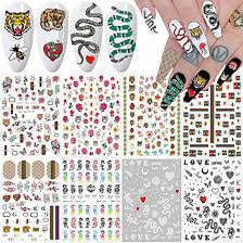 getuscart 3d nail art stickers decal