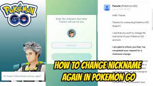 How to Change Nickname Second Time in Pokemon Go - YouTube