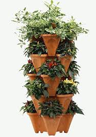 Vertical Gardening Stackable Planters