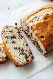Butter Cake With Chocolate Chips gambar png