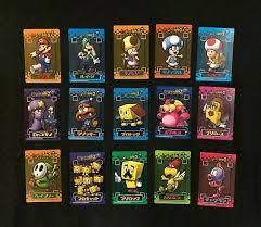 Mario kart ds+super mario bros game card for nintendo 3ds dsi ds xl xmas gift. Nintendo Super Mario Rpg 3 Plastic Trading Cards Lot Of 15 Japan Rare Ebay