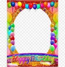 hd png happy birthday frame birthday