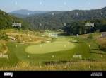 Diamond Creek Golf Club Banner Elk North Carolina Stock Photo - Alamy