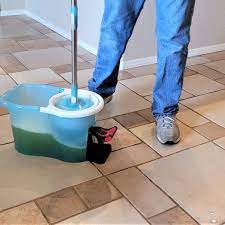 solution for mopping a floor