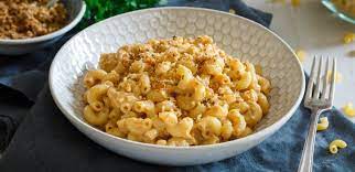 vegan mac and cheese with nutritional