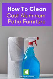 cast aluminum patio furniture